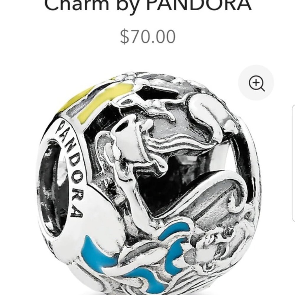 Pandora Alice in Wonderland tea party charm- last one